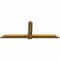 Ekena Millwork Eugene Rough Sawn Timber Gable Bracket, Western Red Cedar, 84"W x 31"H x 2"D x 6"F, 9/12 Pitch GBW084X31X0206EUG00RWR - alternate 2